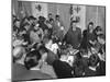 Vice President Richard Nixon with Reporters on Nov-null-Mounted Photo