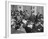 Vice President Richard Nixon with Reporters on Nov-null-Framed Photo