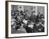 Vice President Richard Nixon with Reporters on Nov-null-Framed Photo