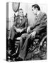 Vice President Spiro Agnew Visits with Right Wing Segregationist Democratic Governor George Wallace-null-Stretched Canvas