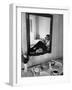 Vice Presidential Candidate Richard M. Nixon Eating Breakfast in His Hotel Room-Cornell Capa-Framed Photographic Print