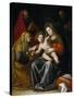 Vicente Carducho / The Holy Family, 1631-Vicente Carducho-Stretched Canvas