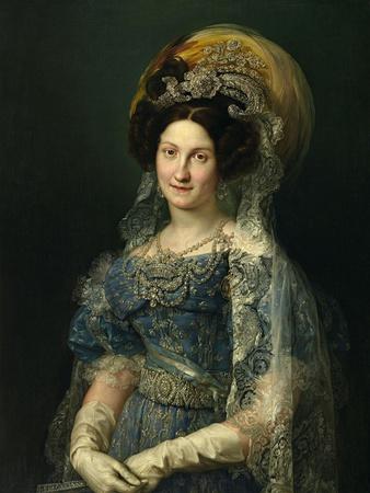 Maria Cristina De Bourbon, Queen of Spain, 1830