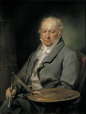 Portrait of the Painter Francisco De Goya (1746-182), 1826