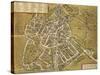 Vicenza from Civitates Orbis Terrarum-null-Stretched Canvas
