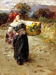 The Farmer's Daughter-Vicenzo Irolli-Framed Giclee Print