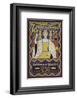 Vicerine a Shoe of high degree-null-Framed Art Print