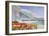 Viceroy Hotel and Formula 1 Racetrack, Yas Island, Abu Dhabi, United Arab Emirates, Middle East-Frank Fell-Framed Photographic Print