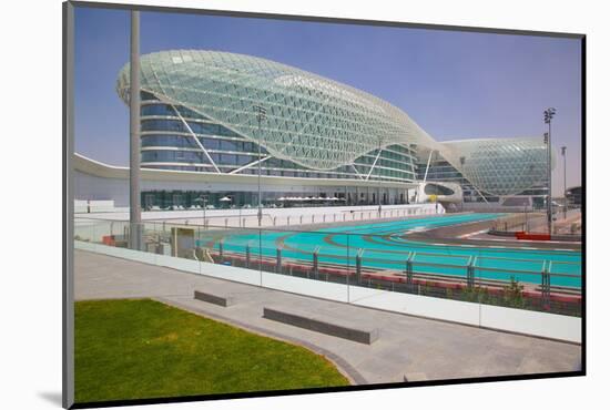 Viceroy Hotel and Formula 1 Racetrack, Yas Island, Abu Dhabi, United Arab Emirates, Middle East-Frank Fell-Mounted Photographic Print