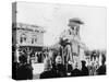 Viceroy Lord Curzon and Lady Curzon Entering into Delhi on an Elephant-null-Stretched Canvas