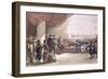 Viceroy of Egypt at His Palace at Alexandria, May 12th 1839, from Egypt and Nubia, Vol.3-David Roberts-Framed Giclee Print