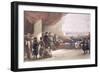 Viceroy of Egypt at His Palace at Alexandria, May 12th 1839, from Egypt and Nubia, Vol.3-David Roberts-Framed Giclee Print
