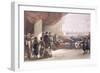 Viceroy of Egypt at His Palace at Alexandria, May 12th 1839, from Egypt and Nubia, Vol.3-David Roberts-Framed Giclee Print