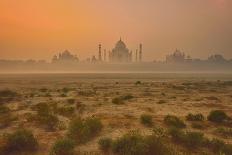 Taj Mahal At Dusk-Vichaya-Laminated Photographic Print