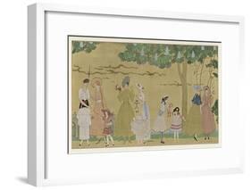 Vichy Fashions 1915-Georges Barbier-Framed Art Print