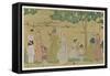 Vichy Fashions 1915-Georges Barbier-Framed Stretched Canvas