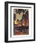 Vichy Opera Tickets Ad-null-Framed Art Print