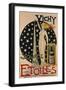 Vichy, Source Des et oiles, circa 1910-Tulus-Framed Giclee Print