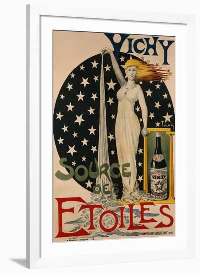 Vichy, Source Des et oiles, circa 1910-Tulus-Framed Giclee Print