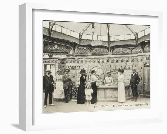 Vichy - Source Lucas Spring at the Spa-null-Framed Photographic Print