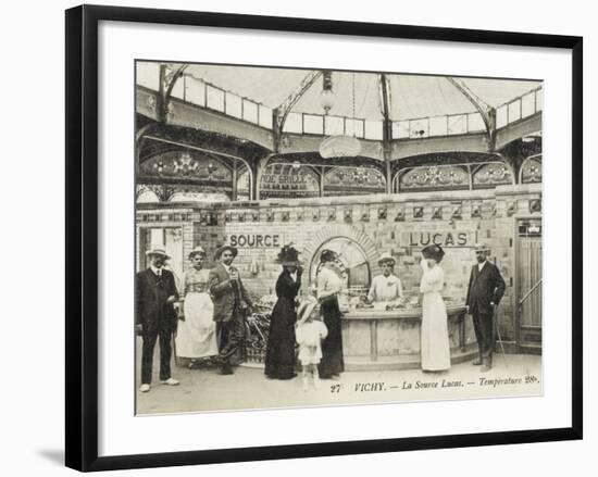 Vichy - Source Lucas Spring at the Spa-null-Framed Photographic Print