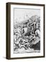 Vicious War Scene of Alexander the Great-null-Framed Giclee Print