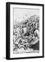 Vicious War Scene of Alexander the Great-null-Framed Giclee Print