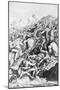 Vicious War Scene of Alexander the Great-null-Mounted Giclee Print