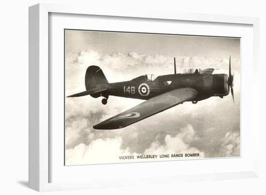 Vickers Wellesley Bomber-null-Framed Art Print