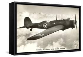Vickers Wellesley Bomber-null-Framed Stretched Canvas