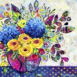 Blue Hydrangeas-Vicki McArdle Art-Giclee Print