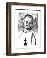 Vicomte Charles Eugene De Foucauld (1858-1916)-null-Framed Giclee Print