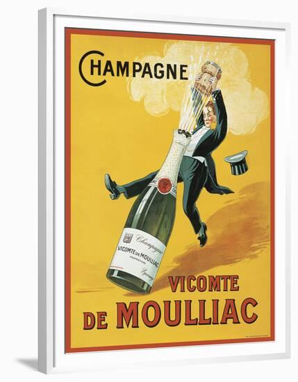 Vicomte de Moulliac-Vintage Posters-Framed Giclee Print