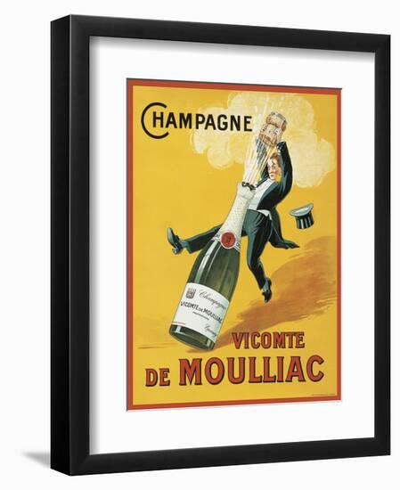 Vicomte de Moulliac-Vintage Posters-Framed Art Print