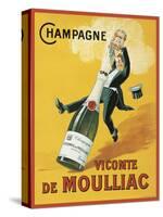 Vicomte de Moulliac-Vintage Posters-Stretched Canvas