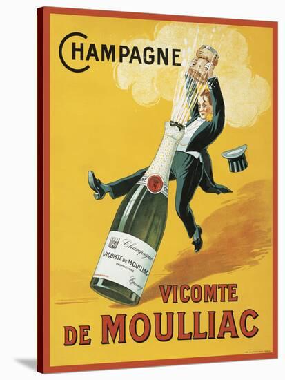 Vicomte de Moulliac-Vintage Posters-Stretched Canvas