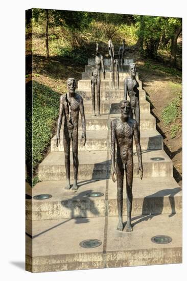 Victims of Communism Memorial, Prague, Central Bohemia, Czech Republic-null-Stretched Canvas