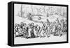 Victims of Saint Vitus Dance Go on Pilgrimage-Pieter Bruegel the Elder-Framed Stretched Canvas