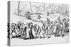 Victims of Saint Vitus Dance Go on Pilgrimage-Pieter Bruegel the Elder-Stretched Canvas