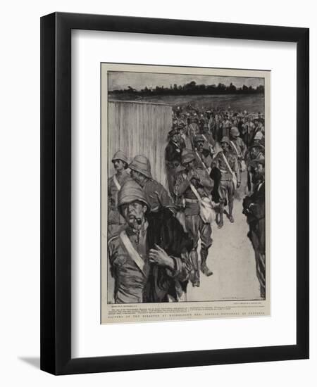 Victims of the Disaster at Nicholson's Nek, British Prisoners at Pretoria-William Hatherell-Framed Giclee Print
