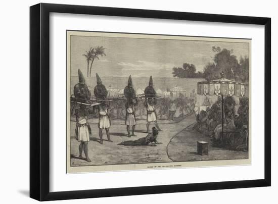 Victims of the Mem-Hoo-Who, Dahomey-Felix Regamey-Framed Giclee Print
