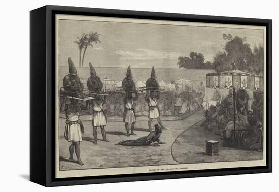 Victims of the Mem-Hoo-Who, Dahomey-Felix Regamey-Framed Stretched Canvas