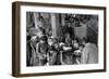 Victims of the Nagasaki Atomic Bombing at Fukuromachi Relief Station, August 1945-null-Framed Photo