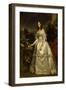 Victoire Auguste Antoinette, duchesse de Saxe, princesse de Saxe-Cobourg-Gotha, duchesse de-Franz Xaver Winterhalter-Framed Giclee Print