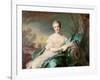 Victoire De France as the Element of Water, 1750-1-Jean-Marc Nattier-Framed Giclee Print