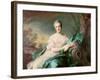 Victoire De France as the Element of Water, 1750-1-Jean-Marc Nattier-Framed Giclee Print