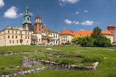 Panorama of Wawel Castle in Krakow, Poland-victoo-Photographic Print