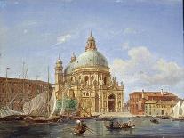 The Santa Maria Della Salute Church, 19th Century-Victor Adam-Giclee Print