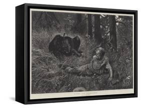 Victor and Vanquished-Richard Caton Woodville II-Framed Stretched Canvas