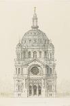 Eglise Saint-Augustin (Paris): Main Facade Elevation-Victor Baltard-Framed Giclee Print